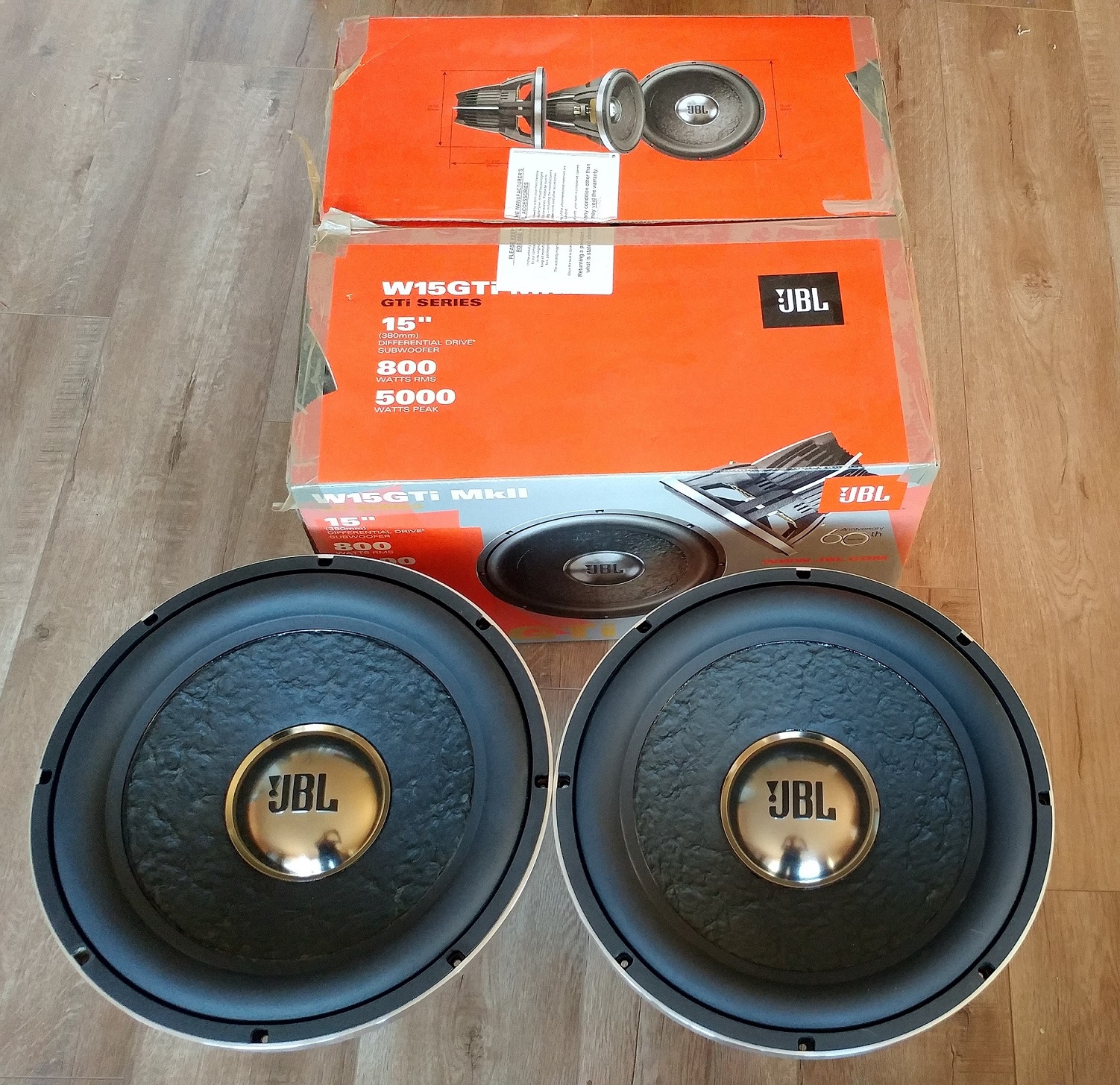 FS: x JBL W15GTI MKII. Shipped or Pickup in Los Angeles. | Audioholics Home Theater Forums