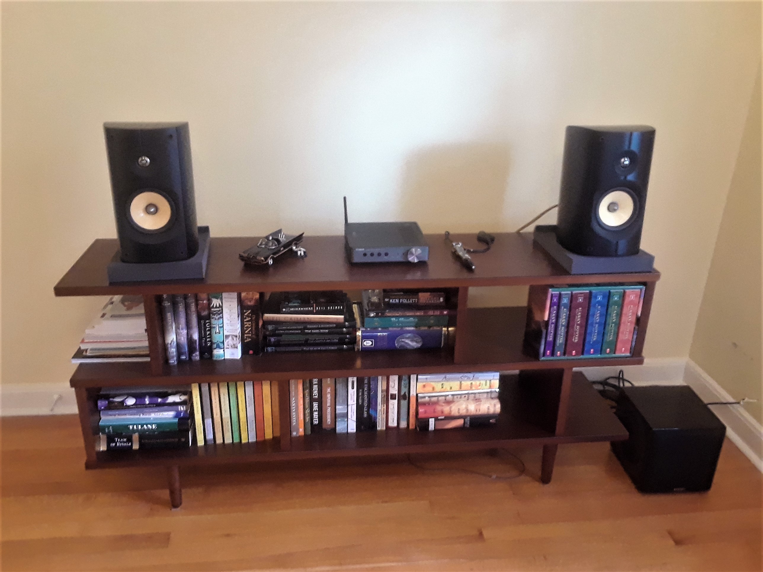 2.1 home theater store setup