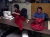 Mary Ann and Dad sewing curtains.jpg