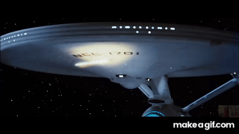 Star Trek II Wrath of Khan - Reliant Vs Enterprise; First Clash 1080p on  Make a GIF