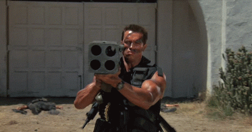 Explosion commando 1985 GIF - Find on GIFER