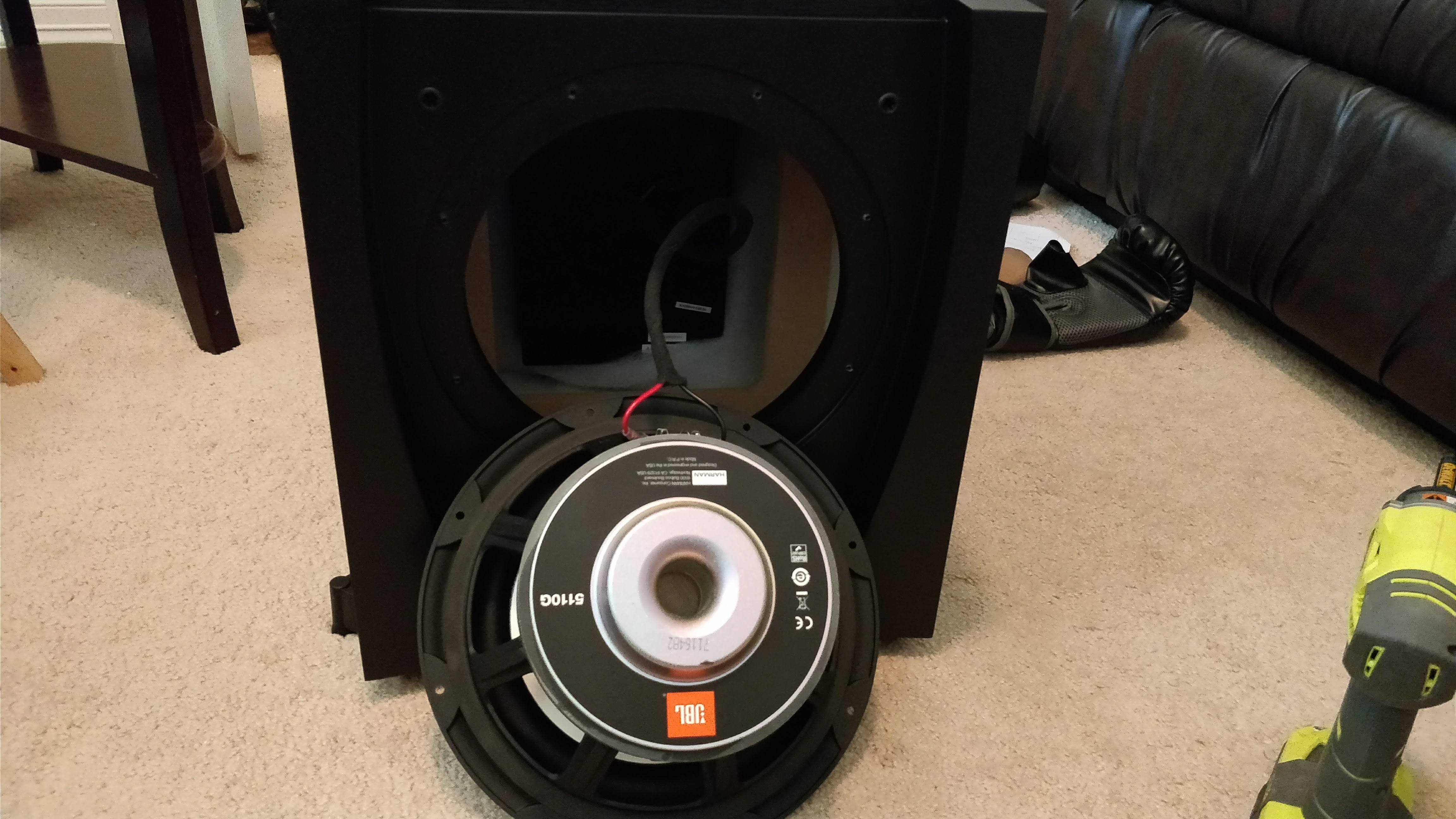 JBL Studio 550P 10-Inch Subwoofer Quick Review | Audioholics Home Theater  Forums