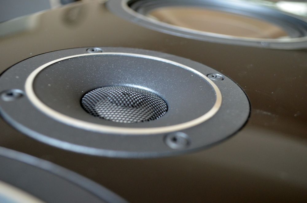 The tweeter dome of the Canton Vento series