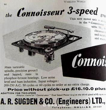 connoiseuradvert1952one.gif