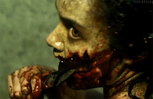 Evil Dead (2013) Some of my favorite scenes from the 2013 Remake of Sam  Raimi's Evil Dead. – @horrormayhem on Tumblr