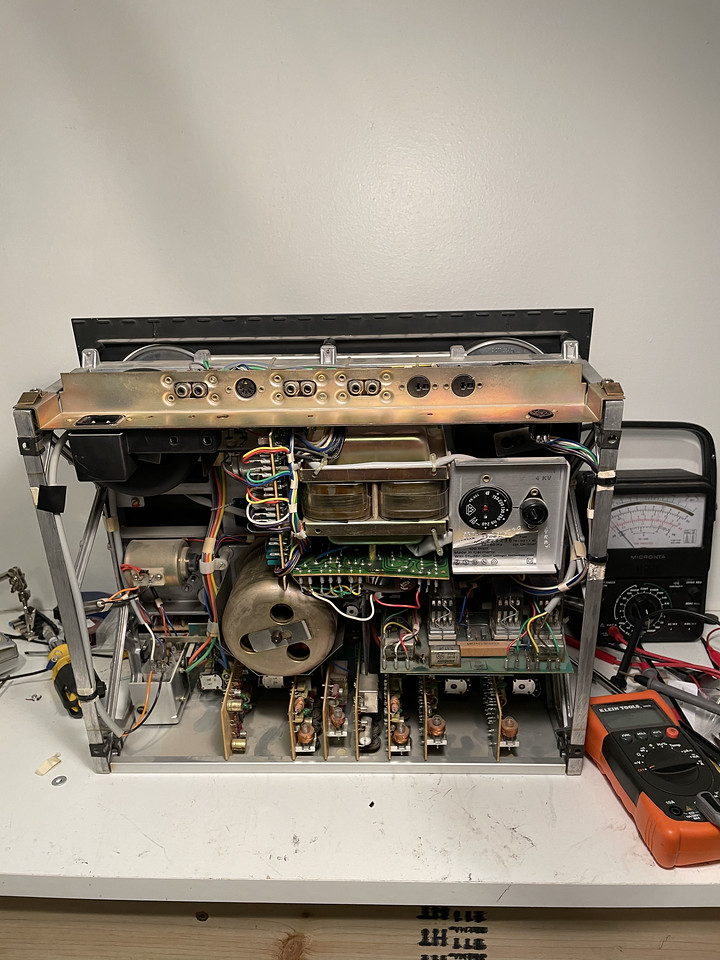 Revox A77 MK IV on my Repair Bench.