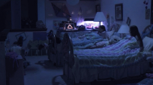 Something Is In My Room. GIF - Paranormal Activity3 Horror Thriller -  Discover & Share GIFs