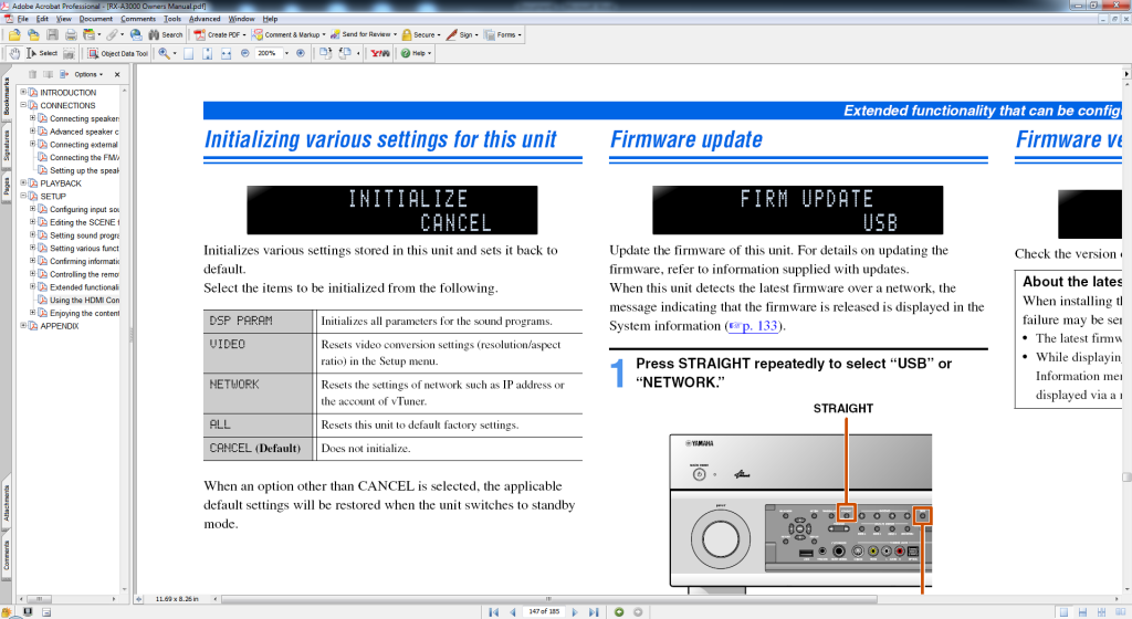 Problems with Yamaha Aventage A3000 | Audioholics Home Theater Forums