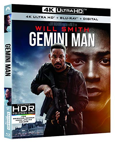 Amazon.com: Gemini Man [Blu-ray]: Will Smith, Mary Elizabeth Winstead,  Clive Owen, Benedict Wong, Douglas Hodge, Ralph Brown, Theodora Miranne,  Linda Emond, Tim Connolly, Ang Lee: Movies & TV