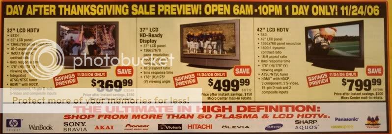 Black Friday 2006 Ads | Audioholics Home Theater Forums