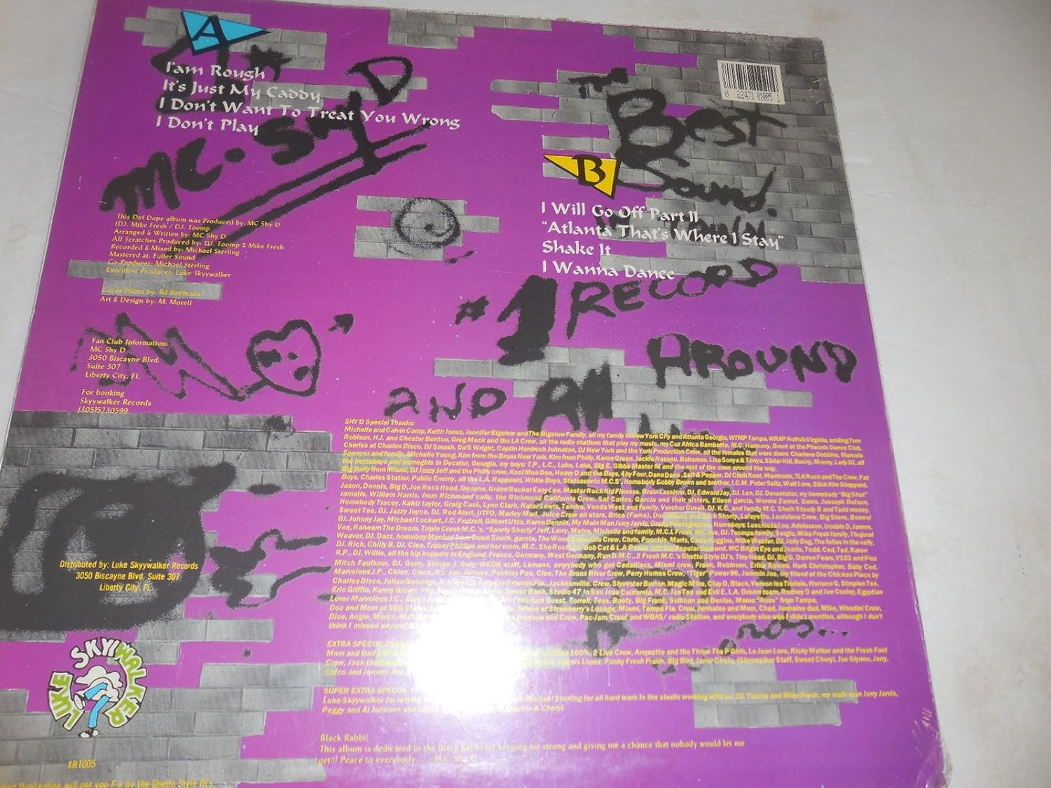 MC Shy D - Comin' Correct In 88 LP Vinyl Record - Amazon.com Music
