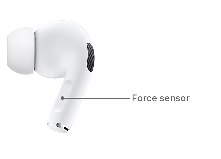 AirPod force sensor