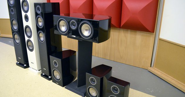 The entire Canton Vento series in the LowBeats HiFi listening room